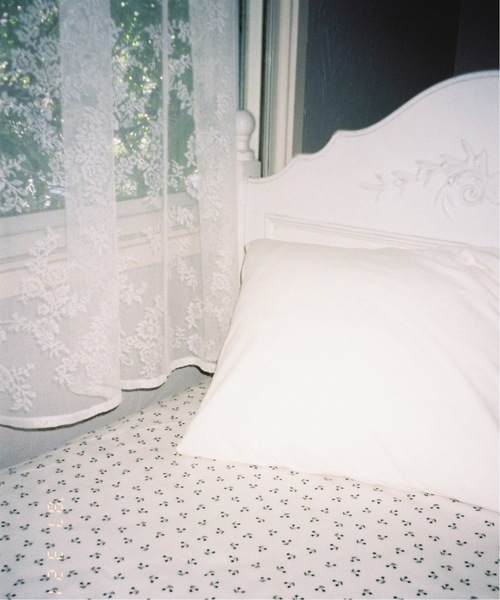 Charles Chaton(シャルルシャトン)の「CC bed sheets double(ベッドリネン)」|ホワイト