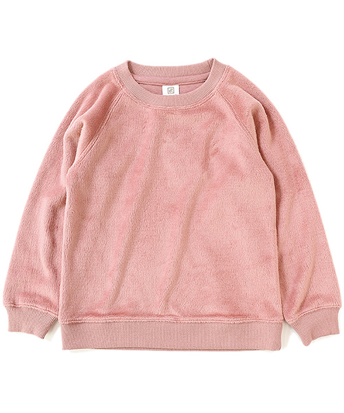 devirock（デビロック）の「表シャギートレーナー（スウェット・キッズ・ライトブラウン/モカ/スモークピンク・80ｃｍ/90cm/110cm/100cm/120cm/130cm/140cm/150cm/160cm）」の11枚目の写真