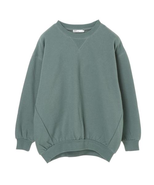 CRAFT STANDARD BOUTIQUE(クラフトスタンダードブティック)の「ガゼット付き裏毛ビッグプルオーバー*(Tシャツ/カットソー・レディース・ブラック/ベージュ系その他2/グリーン/アイボリー・M/L)」の21枚目の写真