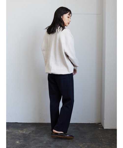 CRAFT STANDARD BOUTIQUE(クラフトスタンダードブティック)の「ガゼット付き裏毛ビッグプルオーバー*(Tシャツ/カットソー・レディース・ブラック/ベージュ系その他2/グリーン/アイボリー・M/L)」の13枚目の写真