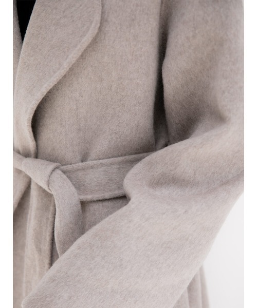 amel（エイメル）の「サイドスリットガウンコート oatmeal（その他  