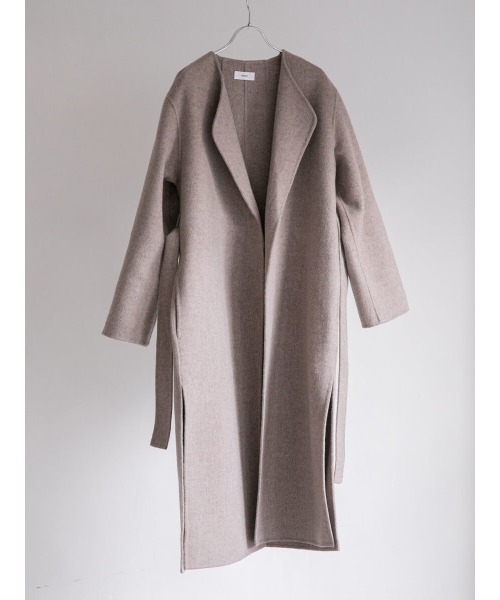 amel（エイメル）の「サイドスリットガウンコート oatmeal（その他  