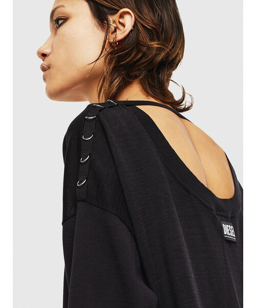 DIESEL（ディーゼル）の「レディース バックオープンコットンニット 