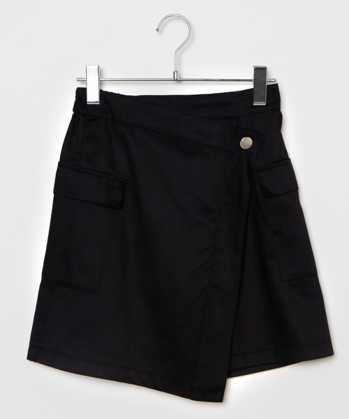 WEGO（ウィゴー）の「WEGO/ラップカーゴスカパン（スカート・レディース・ブラック/グリーン系その他2・FREE）」の14枚目の写真