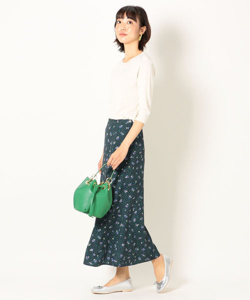 SHIPS any（シップス エニィ）の「SHIPS any:クルーネックニットプルオーバー◇（ニット/セーター・レディース・ブラック/ネイビー/ベージュ/オフホワイト/グリーン・38/36）」の10枚目の写真