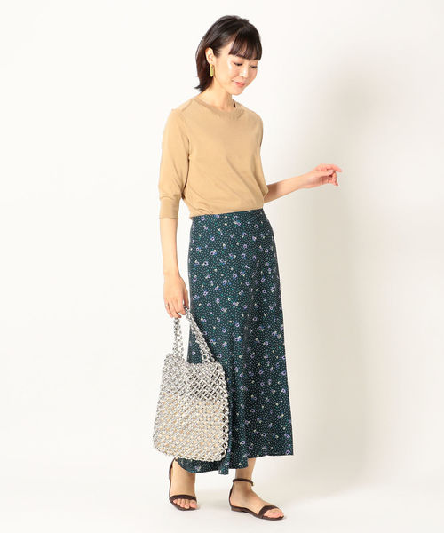 SHIPS any（シップス エニィ）の「SHIPS any:クルーネックニットプルオーバー◇（ニット/セーター・レディース・ブラック/ネイビー/ベージュ/オフホワイト/グリーン・38/36）」の22枚目の写真