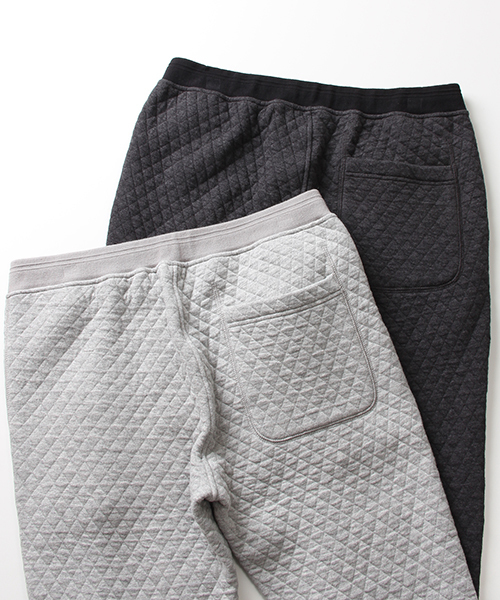 BEAMS（ビームス）の「◎BEAMS / キルティング スウェット リブパンツ（その他パンツ・メンズ・ブラック/グレー・SMALL/MEDIUM/LARGE/X-LARGE）」の9枚目の写真