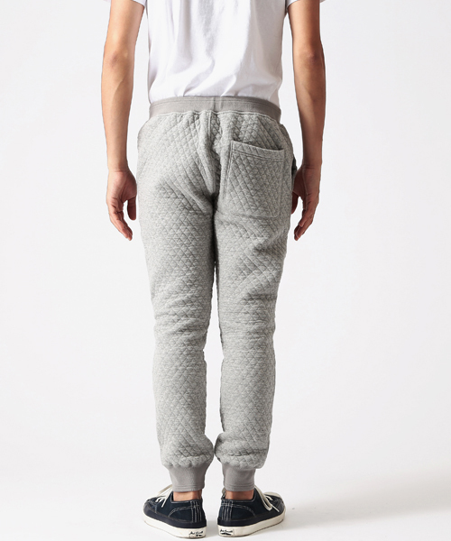 BEAMS（ビームス）の「◎BEAMS / キルティング スウェット リブパンツ（その他パンツ・メンズ・ブラック/グレー・SMALL/MEDIUM/LARGE/X-LARGE）」の6枚目の写真