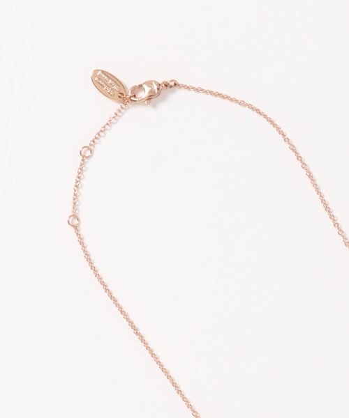 Vivienne Westwood（ヴィヴィアンウエストウッド）の「63020102/NORA PENDANT（ネックレス・レディース・ピンク/シルバー/ゴールド・FREE）」の4枚目の写真
