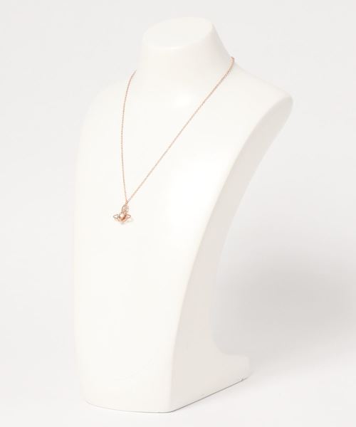 Vivienne Westwood（ヴィヴィアンウエストウッド）の「63020102/NORA PENDANT（ネックレス・レディース・ピンク/シルバー/ゴールド・FREE）」の5枚目の写真
