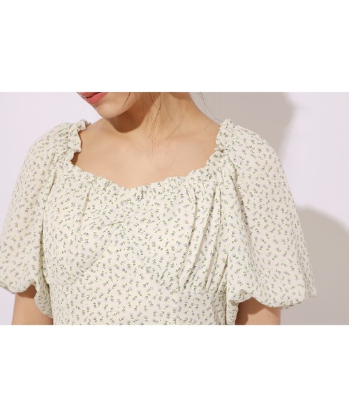 one after another NICE CLAUP(ワンアフターアナザーナイスクラップ)の「ミニ丈ワンピース(ワンピース・レディース・オフホワイト/ブラック/ドット/その他・FREE)」の17枚目の写真