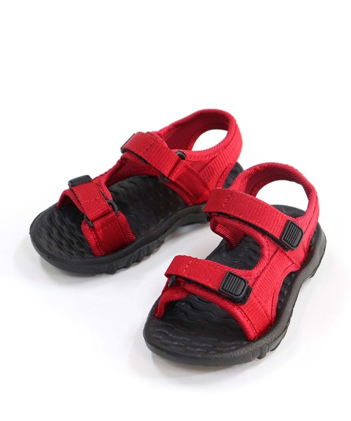 THE CASUAL（カジュアル）の「ストラップサンダル キッズ（サンダル・キッズ・ブルー/ブラック/レッド/ベージュ/カーキ/ブラウン/ブラウン系/ベージュ系/ブルー系/カーキ系/レッド系/ブラック系・17cm/18cm/20cm/21cm/19cm/22cm/16cm）」の11枚目の写真