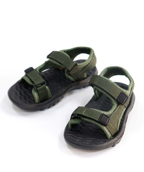 THE CASUAL（カジュアル）の「ストラップサンダル キッズ（サンダル・キッズ・ブルー/ブラック/レッド/ベージュ/カーキ/ブラウン/ブラウン系/ベージュ系/ブルー系/カーキ系/レッド系/ブラック系・17cm/18cm/20cm/21cm/19cm/22cm/16cm）」の7枚目の写真