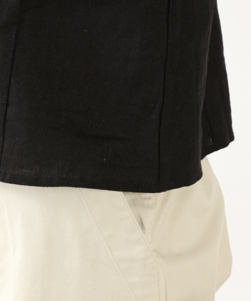 LOWRYS FARM(ローリーズファーム)の「L/R2WAYラッフルブラウス 892380(シャツ/ブラウス・レディース・ブラック/グリーン/アイボリー/パープル・FREE)」の15枚目の写真