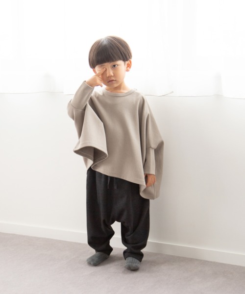 LOWRYS FARM(ローリーズファーム)の「ドルマンプルオーバー 893498(Tシャツ/カットソー・キッズ・イエロー/グレー/ベージュ・X-LARGE/MEDIUM/LARGE)」の3枚目の写真