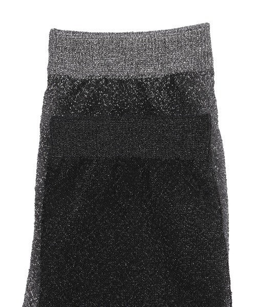 Ameri(アメリ)の「SHEER GLITTER PAIR SOCKS(ソックス/靴下・レディース・ブラック/レッド/イエロー・FREE)」の14枚目の写真
