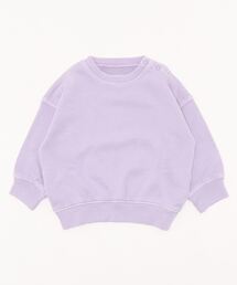 Ocean&Ground | ワッフルリブピグメントジャンボスウェット（80～140cm）(スウェット)