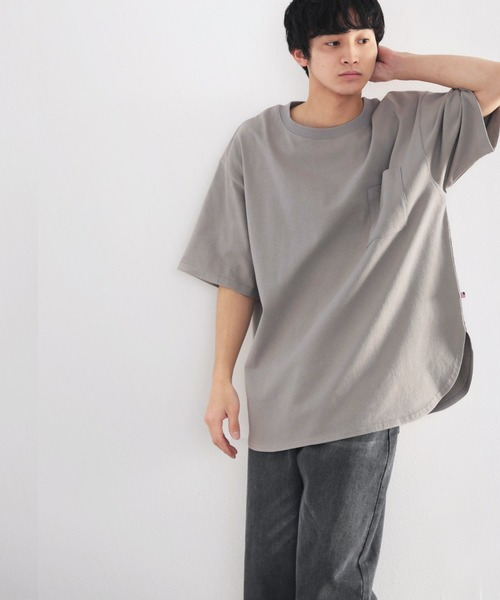 classicalelf（クラシカルエルフ）の「キッズ 綿100％USAコットン。ゆったりシルエットTee（Tシャツ/カットソー・キッズ・ブラック/オフホワイト/グレイッシュベージュ・130/140/150/160）」の16枚目の写真