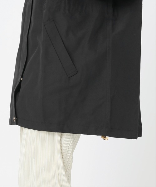 Simplicite（サンプリシテ）の「ミドル丈グログランフードブルゾン