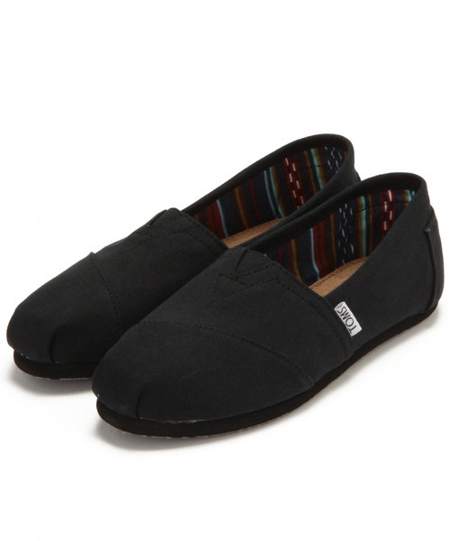 TOMS（トムス）の「トムズ/TOMS ベーシックSLP（その他シューズ・レディース・ブラック・24cm/23cm/25cm）」の2枚目の写真