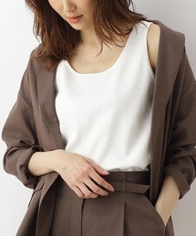 NATURAL BEAUTY BASIC | コットンテレコタンク(タンクトップ)