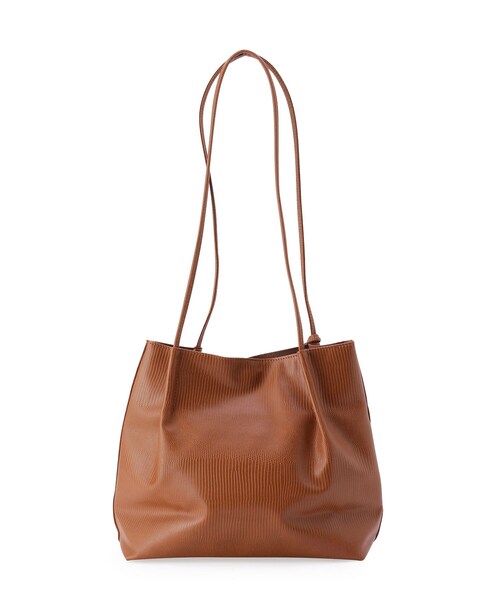 pink adobe（ピンクアドベ）の「◆タッセル付き ショルダーバッグ（トートバッグ・レディース・ライトベージュ/グレー系/サンドベージュ/ブラック/ブラウン系9/グリーン系・00）」の20枚目の写真