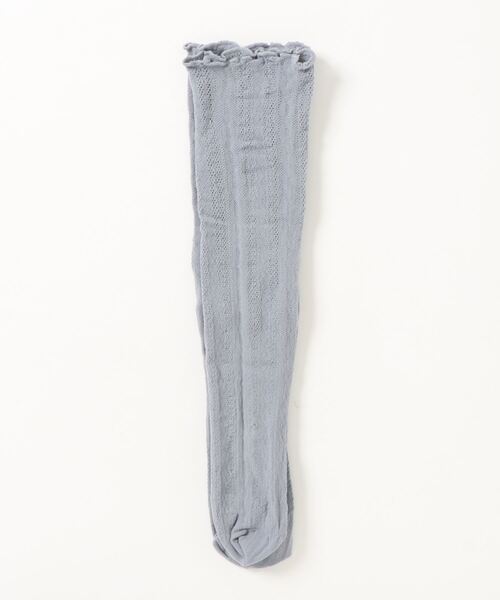 c.u.l（シーユーエル）の「【c.u.l】【単品販売】 デザインストライプ シアーソックス cula148（ソックス/靴下・レディース・ライトブルー/ブラック/ベージュ/ピンク/イエロー/ライトグリーン/アイボリー/ブルーグレー/ライトピンク/テラコッタ・FREE）」の13枚目の写真