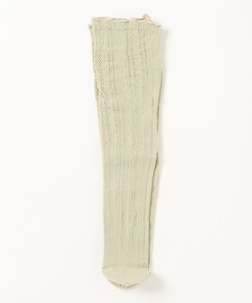 c.u.l（シーユーエル）の「【c.u.l】【単品販売】 デザインストライプ シアーソックス cula148（ソックス/靴下・レディース・ライトブルー/ブラック/ベージュ/ピンク/イエロー/ライトグリーン/アイボリー/ブルーグレー/ライトピンク/テラコッタ・FREE）」の15枚目の写真