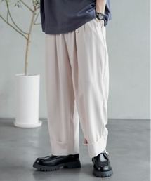 shiki tokyo | Double Roll Wide Easy Pants / ダブルロールワイドイージーパンツ(その他パンツ)