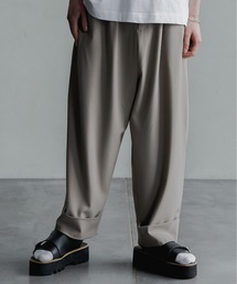 Double Roll Wide Easy Pants / ダブルロールワイドイージーパンツ