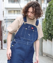 Dickies | Dickies/ディッキーズ INDIGO BIB OVERALL オーバーオール/サロペット デニム ブランドロゴ ワンポイント(サロペット/オーバーオール)