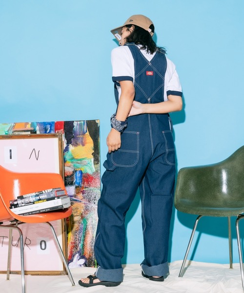 Dickies（ディッキーズ）の「Dickies/ディッキーズ INDIGO BIB