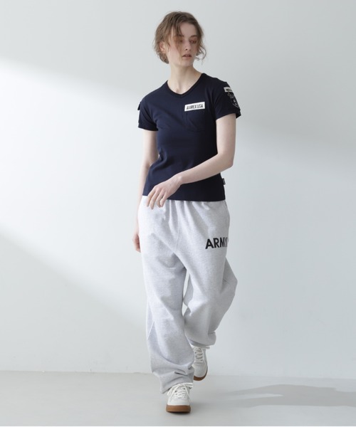 tシャツ 「WEB限定」ファティーグVネックティーシャツ/ FATIGUE V-NECK T-SHIRT レディース 楽天市場】AVIREX 公式通販｜《WEB限定》ファティーグ Vネック T