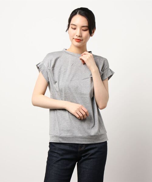 mizuiroind（ミズイロインド）の「mizuiro ind フリルスリーブ