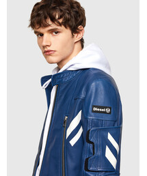 DIESEL ライダース　黒 新品タグ付き DIESEL（ディーゼル）の「メンズ ジャケット レザージャケット