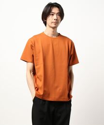 コンパクトポンチショートスリーブクルーネック