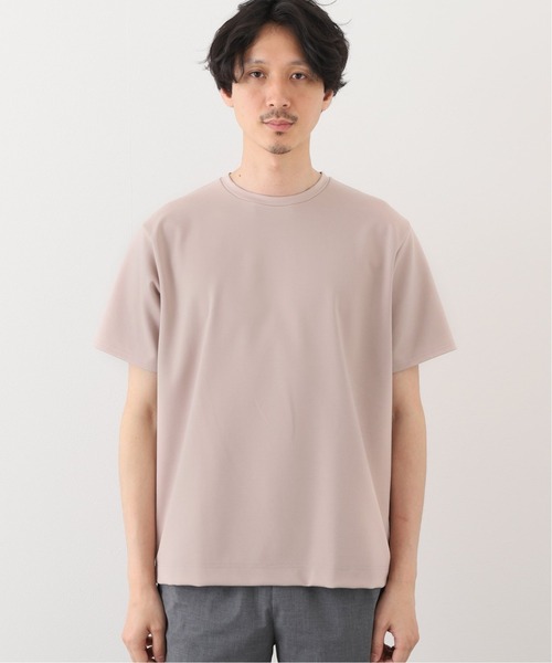 417 EDIFICE（フォーワンセブンエディフィス）の「コンパクトポンチショートスリーブクルーネック（Tシャツ/カットソー・メンズ・ブラック/ホワイト/ブラウン/チョコ/グリーン/オレンジ/ネイビー/ライトグレー・SMALL/MEDIUM/LARGE/X-LARGE）」の9枚目の写真