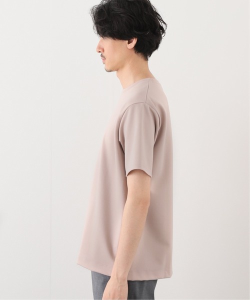 417 EDIFICE（フォーワンセブンエディフィス）の「コンパクトポンチショートスリーブクルーネック（Tシャツ/カットソー・メンズ・ブラック/ホワイト/ブラウン/チョコ/グリーン/オレンジ/ネイビー/ライトグレー・SMALL/MEDIUM/LARGE/X-LARGE）」の15枚目の写真