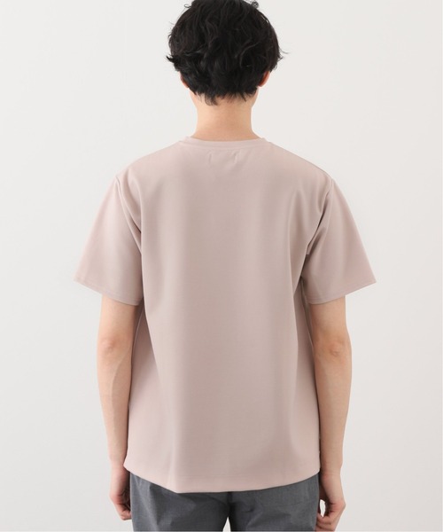 417 EDIFICE（フォーワンセブンエディフィス）の「コンパクトポンチショートスリーブクルーネック（Tシャツ/カットソー・メンズ・ブラック/ホワイト/ブラウン/チョコ/グリーン/オレンジ/ネイビー/ライトグレー・SMALL/MEDIUM/LARGE/X-LARGE）」の19枚目の写真