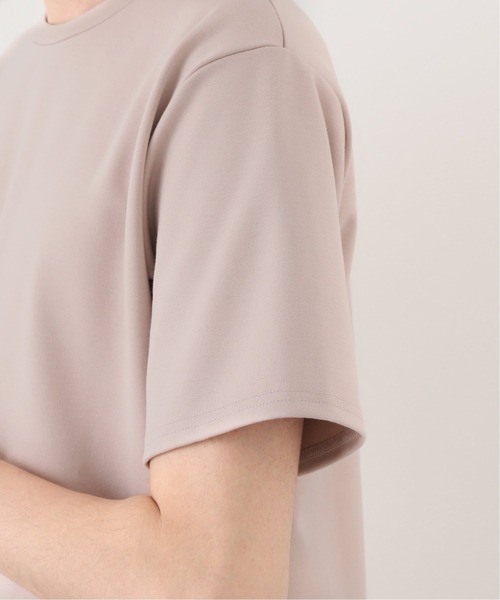 417 EDIFICE（フォーワンセブンエディフィス）の「コンパクトポンチショートスリーブクルーネック（Tシャツ/カットソー・メンズ・ブラック/ホワイト/ブラウン/チョコ/グリーン/オレンジ/ネイビー/ライトグレー・SMALL/MEDIUM/LARGE/X-LARGE）」の11枚目の写真