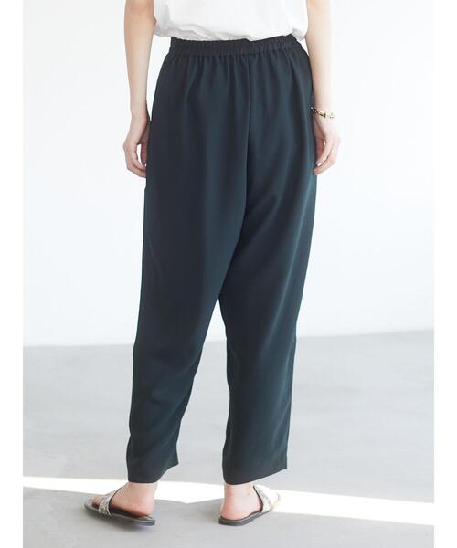 CRAFT STANDARD BOUTIQUE（クラフトスタンダードブティック）の「ラップ風テーパードパンツ　＊◇（スラックス・レディース・ミント/オレンジ/ネイビー/モカ・M/L）」の22枚目の写真