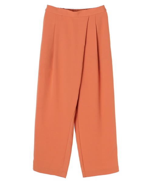 CRAFT STANDARD BOUTIQUE（クラフトスタンダードブティック）の「ラップ風テーパードパンツ　＊◇（スラックス・レディース・ミント/オレンジ/ネイビー/モカ・M/L）」の12枚目の写真