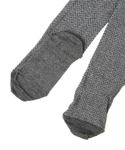 NIMES（ニーム）の「Guevarazzi ヘリンボンタイツ（タイツ/ストッキング・レディース・ブラック/ダークグレー/ネイビー・FREE）」の5枚目の写真