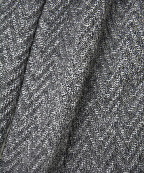 NIMES（ニーム）の「Guevarazzi ヘリンボンタイツ（タイツ/ストッキング・レディース・ブラック/ダークグレー/ネイビー・FREE）」の6枚目の写真