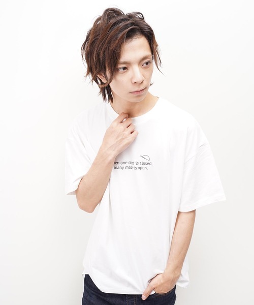 セール ビッグシルエットバックプリントクルーネック半袖tシャツ Ir Tシャツ カットソー おしゃれスタ オシャレスタ のファッション通販 Zozotown