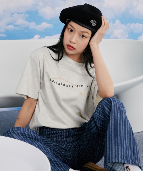 ROMANTIC CROWN(ロマンティッククラウン)の「【ROMANTIC CROWN】STRING FIGURES TEE / ロマンティッククラウン ストリング フィギュア グラフィック Tシャツ(Tシャツ/カットソー・メンズ・ホワイト/ブラック/アイボリー・SMALL/MEDIUM/LARGE/X-LARGE)」の4枚目の写真