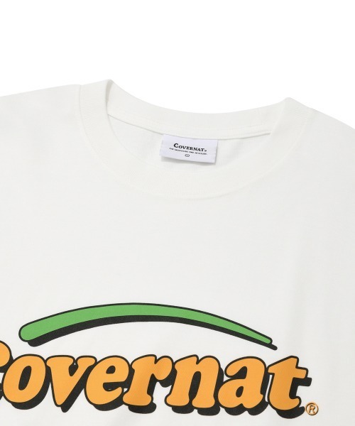 COVERNAT（カバーナット）の「【COVERNAT】1970 LOGO TEE / カバーナット 1970 ロゴ Tシャツ（Tシャツ/カットソー・メンズ・ホワイト/ブラック・SMALL/MEDIUM/LARGE/X-LARGE）」の9枚目の写真
