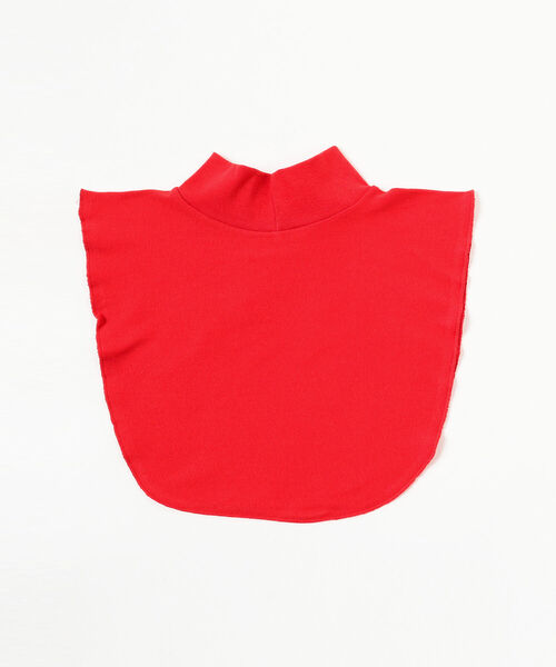 BEAMS BOY（ビームスボーイ）の「Cal Cru / モックネック 21AW（ネックウォーマー/スヌード・レディース・シルバー/ブラック/レッド・ONE SIZE）」の10枚目の写真