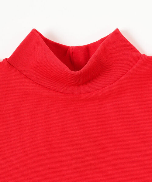 BEAMS BOY（ビームスボーイ）の「Cal Cru / モックネック 21AW（ネックウォーマー/スヌード・レディース・シルバー/ブラック/レッド・ONE SIZE）」の11枚目の写真