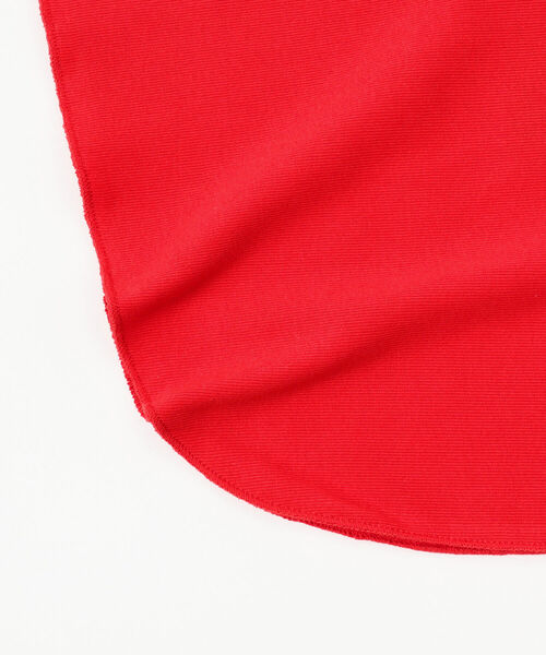 BEAMS BOY（ビームスボーイ）の「Cal Cru / モックネック 21AW（ネックウォーマー/スヌード・レディース・シルバー/ブラック/レッド・ONE SIZE）」の12枚目の写真